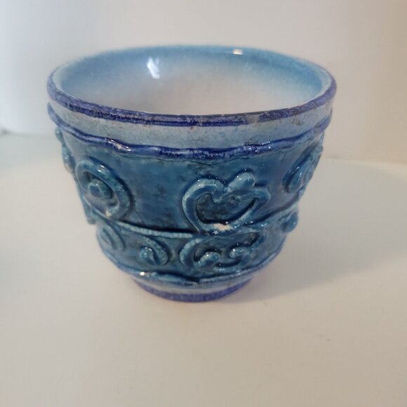 Vintage Bitossi Italian Small Abstract Glossy Ceramic 3.75" Indoor Plant… - Picture 4 of 5